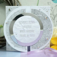 Luxury Shaped Card Blanks & Envelopes - Circle Gatefold-4