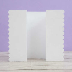Luxury Shaped Card Blanks & Envelopes - Scalloped Edge Gatefold-1