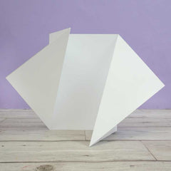 Luxury Shaped Card Blanks & Envelopes - Side Twist Gatefold-1