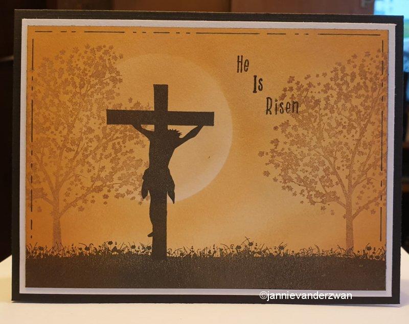 Clear Stamp Silhouette Grass With Flowers Borders-2