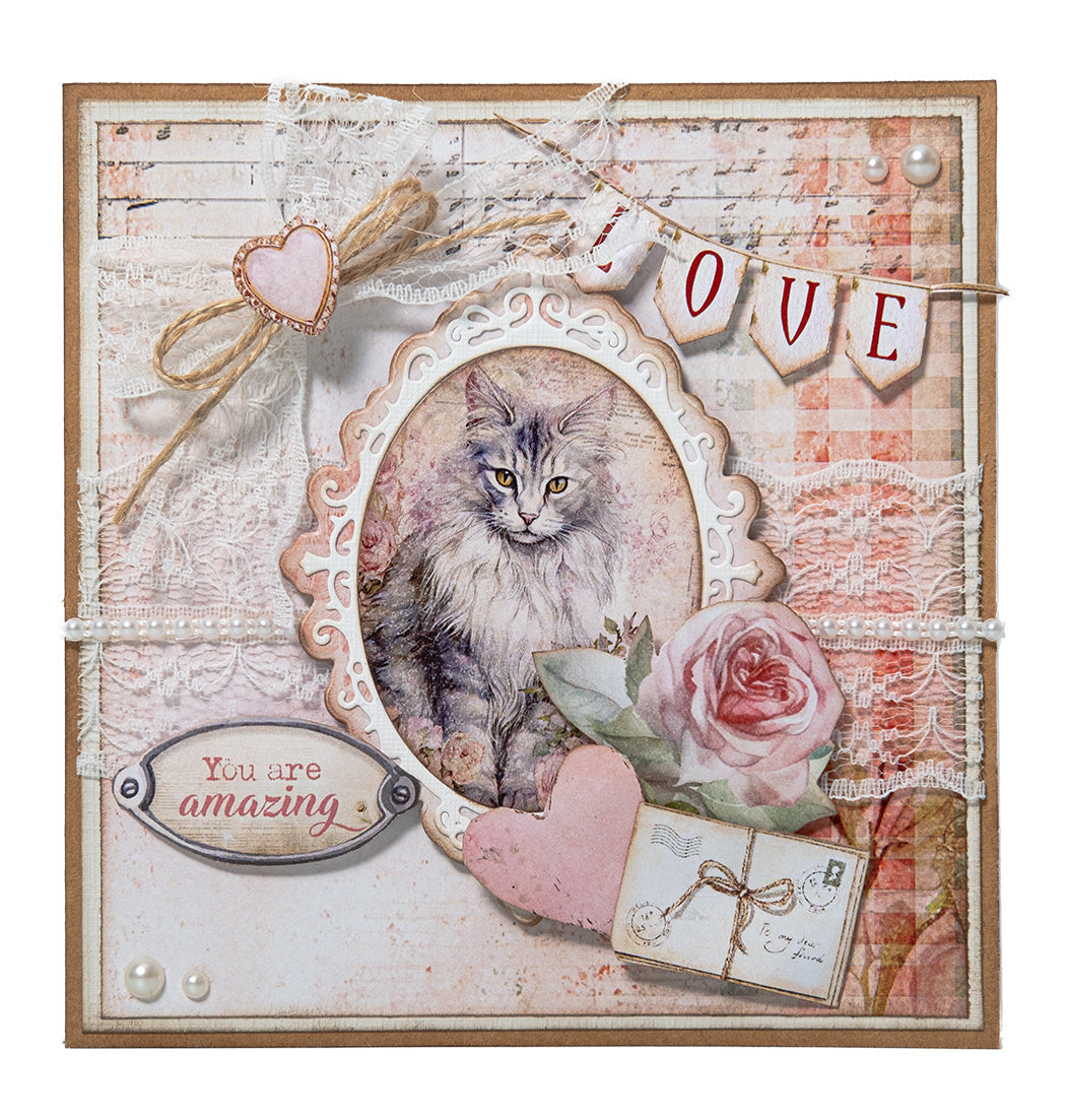 SL Cutting Die Roses Mini-Frame A Cat's Secret 9 Pieces-4