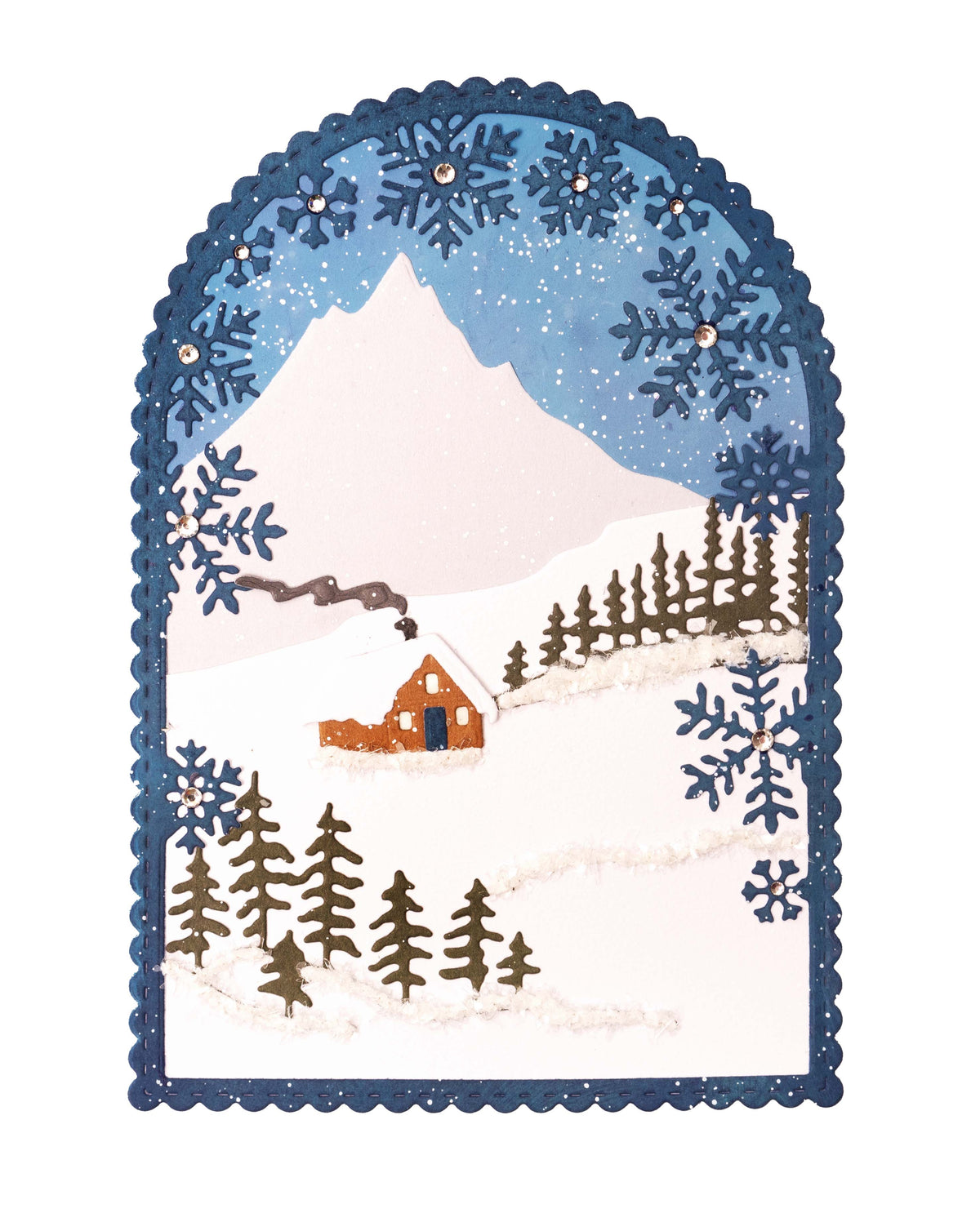SL Matrices de découpe Paysage d'hiver Artic Hiver 100x143x1mm 14 PC nr.763-4