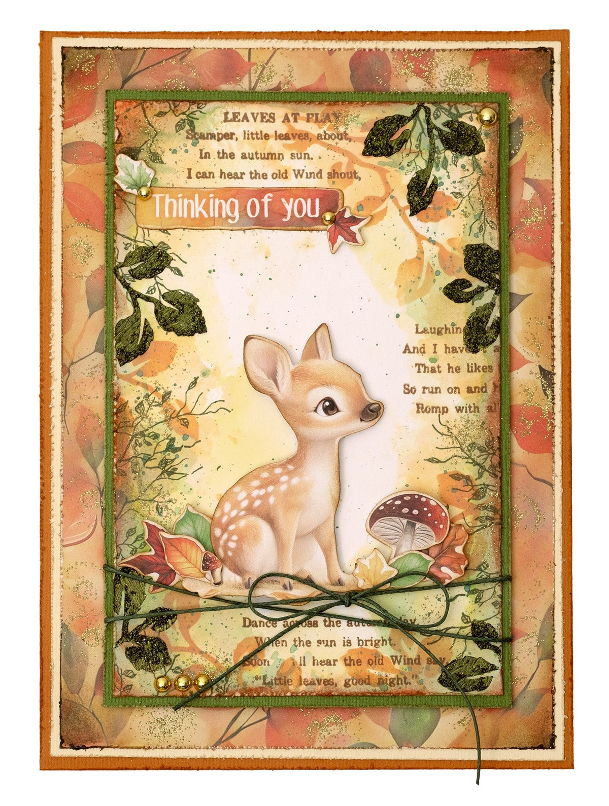 Bloc de papiers design SL - Charming Autumn - 36 feuilles-8