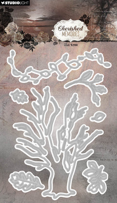 SL Cutting Die Old Tree Cherished Memories 7 PC-1