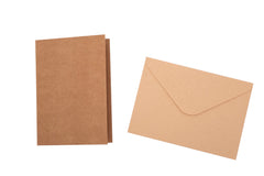 SL Cards & Envelopes Kraft A6 Consumables 20 PC-3
