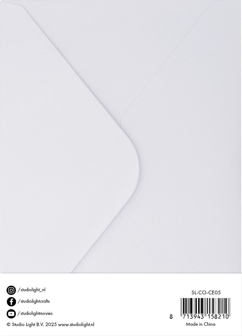SL Cards & Envelopes White 5x7 Inch Consumables 20 PC-2