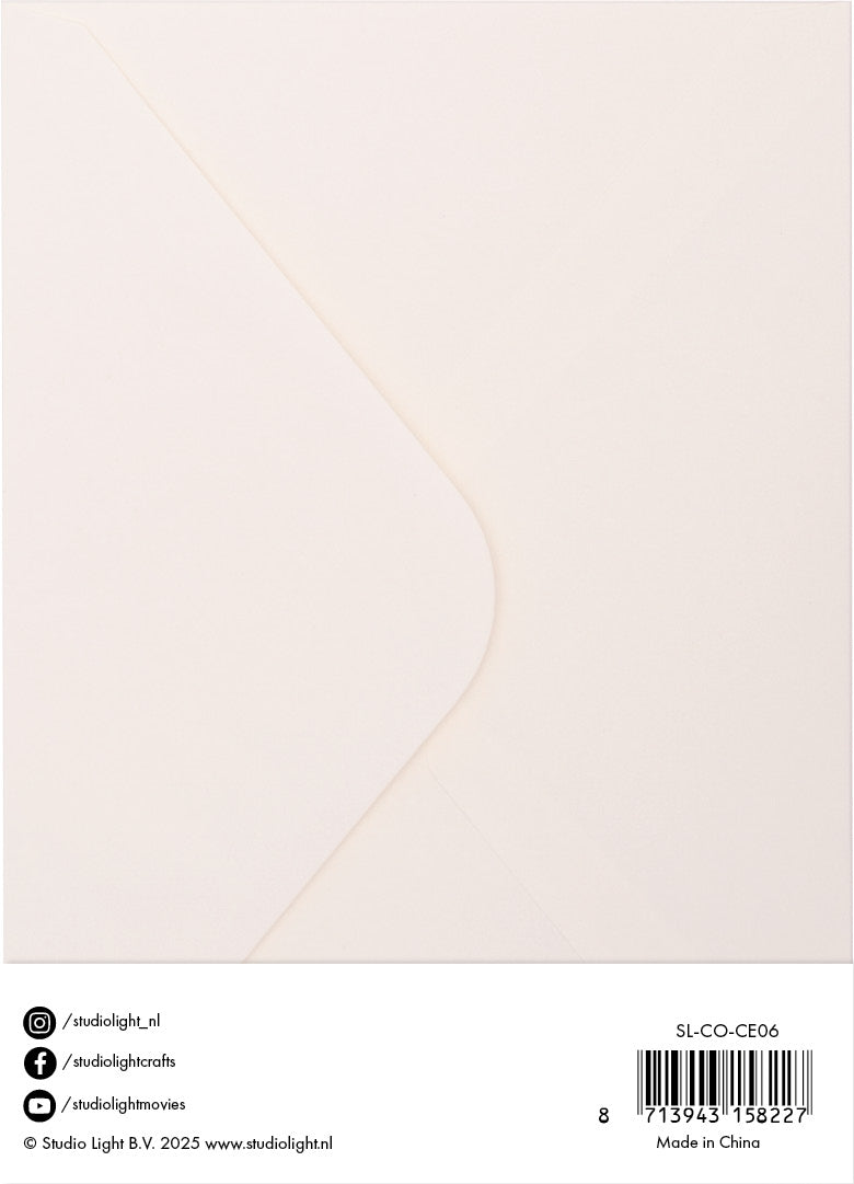 SL Cards & Envelopes Cream 5x7 Inch Consumables 20 PC-2