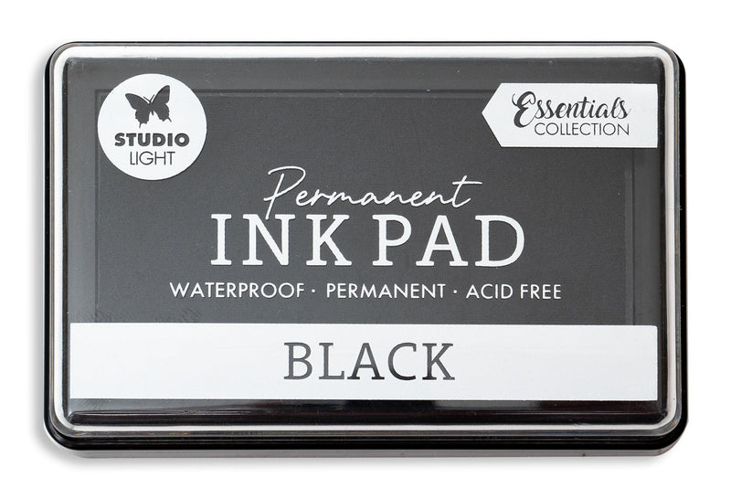 SL Ink Pad Permanent Black Ink Essentials Tools 1 PC-1