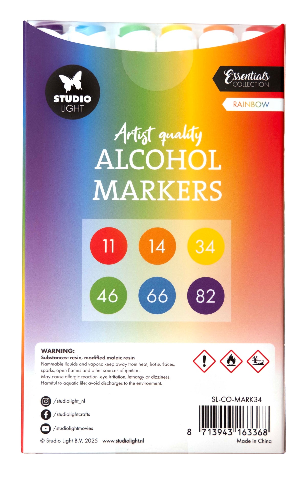 Studio Light Alcohol Ink Markers-3