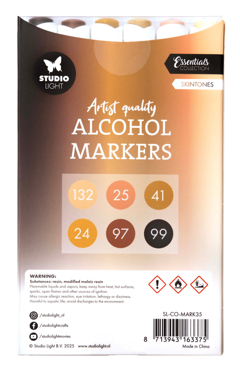Studio Light Alcohol Ink Markers-17