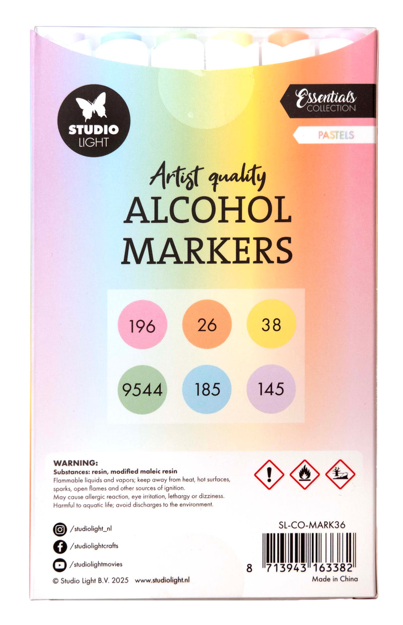 Studio Light Alcohol Ink Markers-7