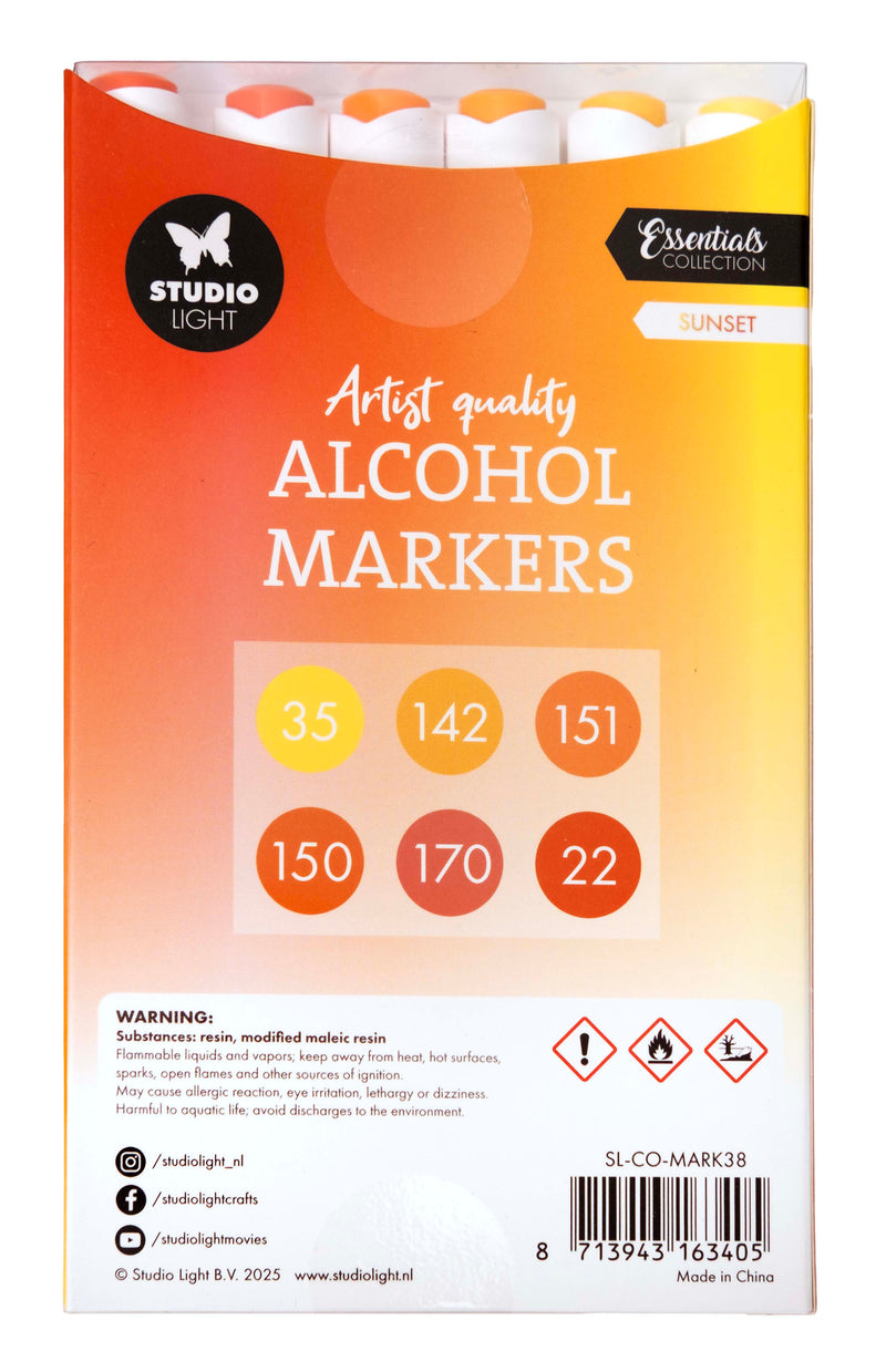 Studio Light Alcohol Ink Markers-11