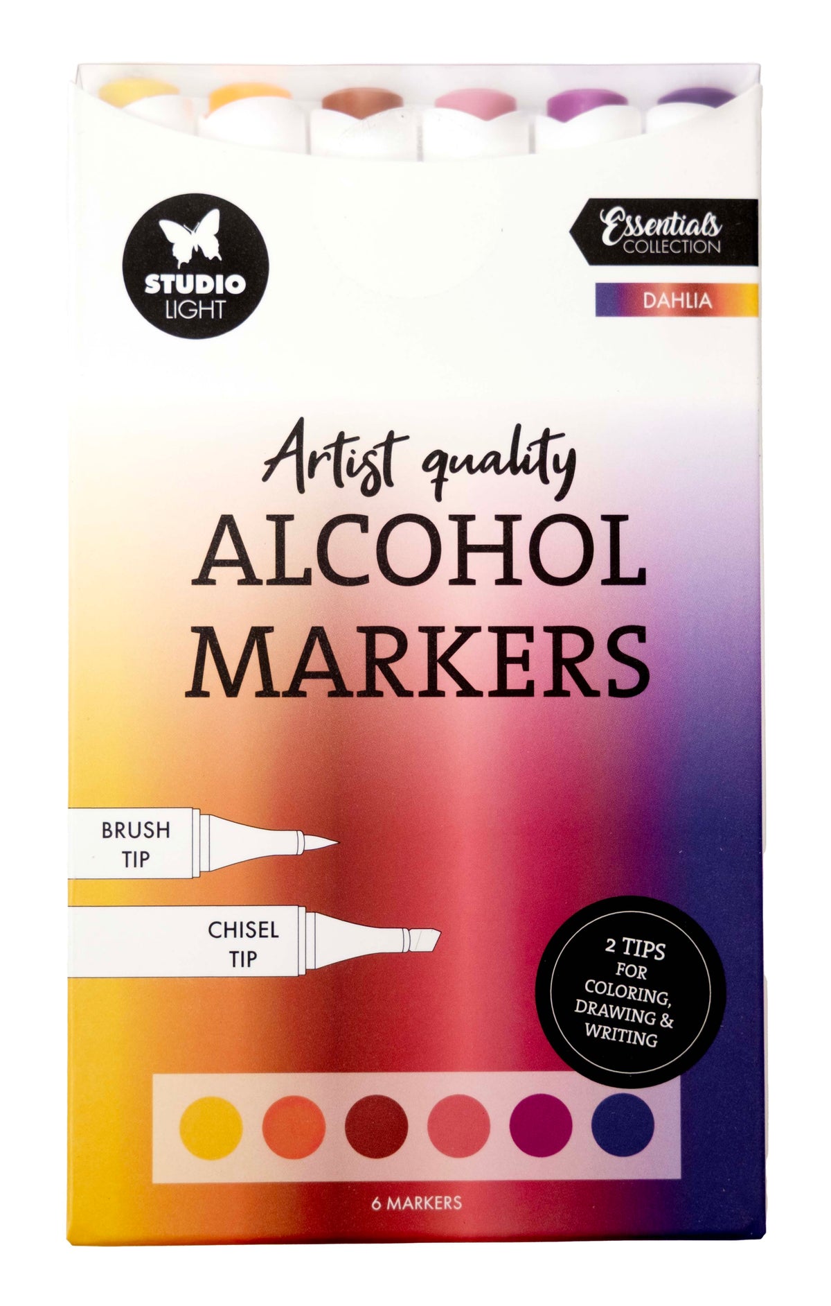 Studio Light Alcohol Ink Markers-12
