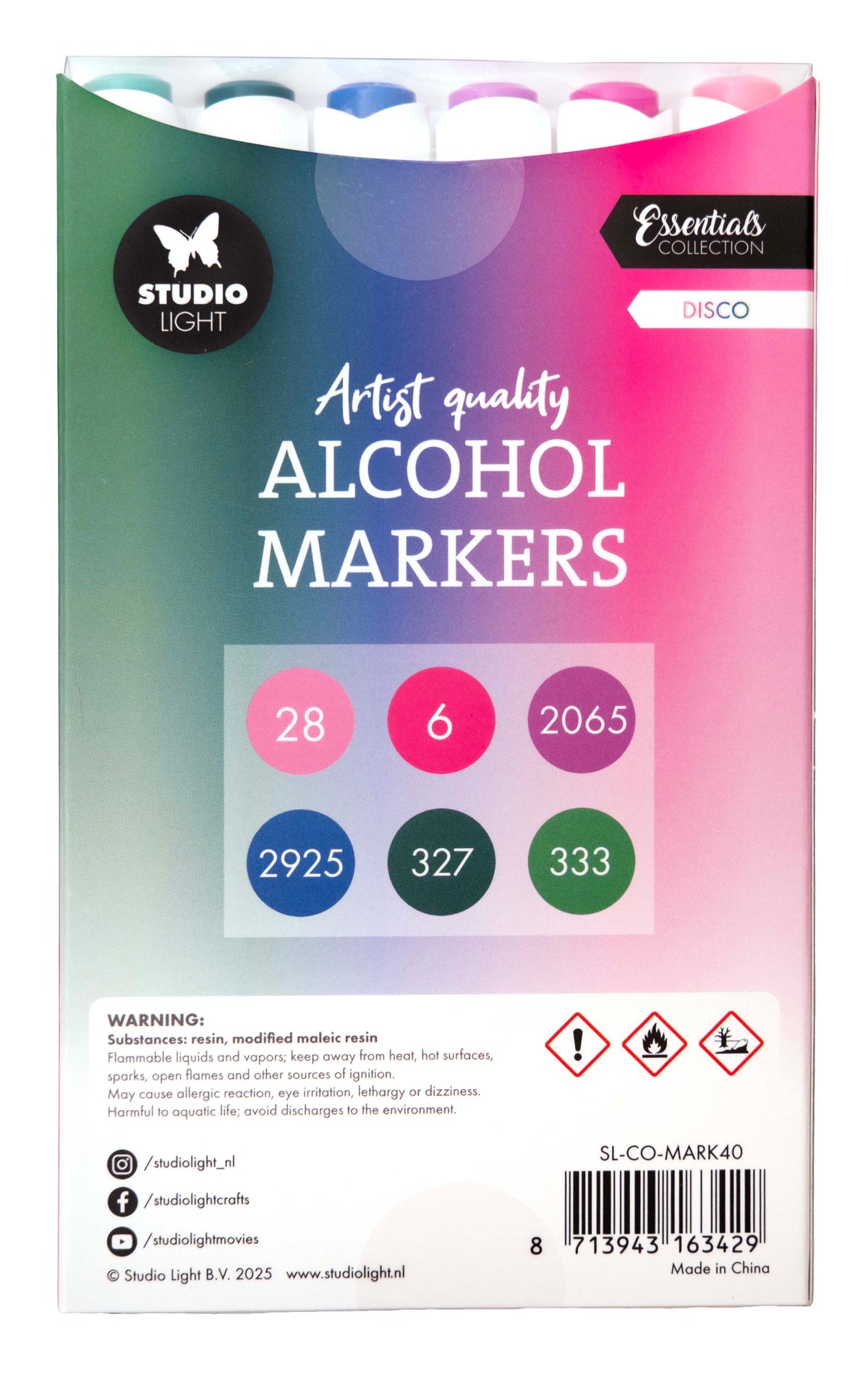 Studio Light Alcohol Ink Markers-15