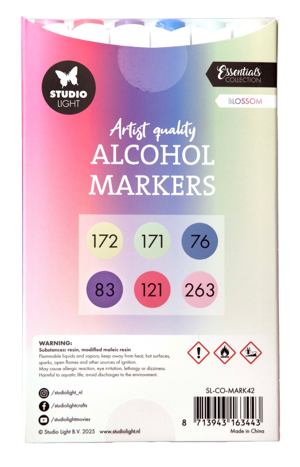 Studio Light Alcohol Ink Markers-19