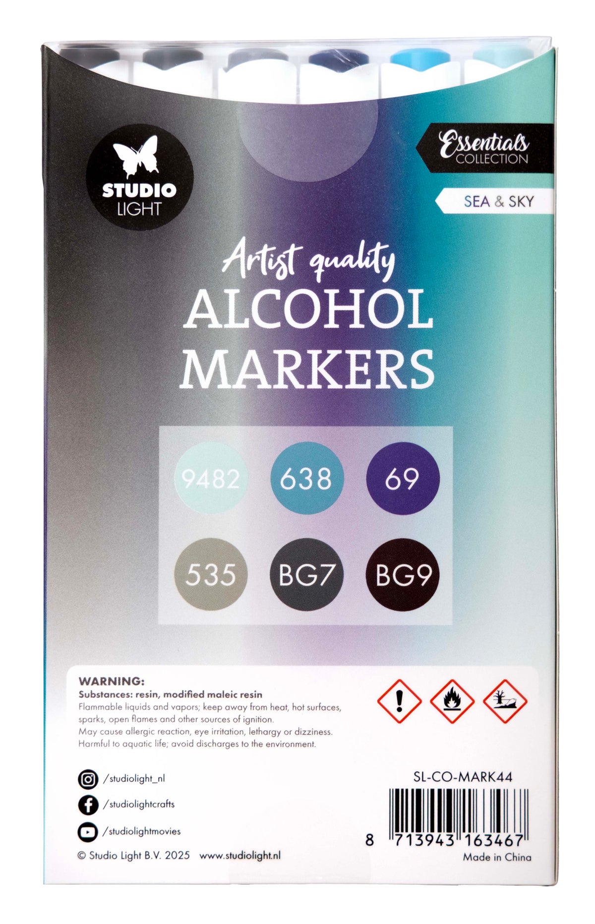 Studio Light Alcohol Ink Markers-23