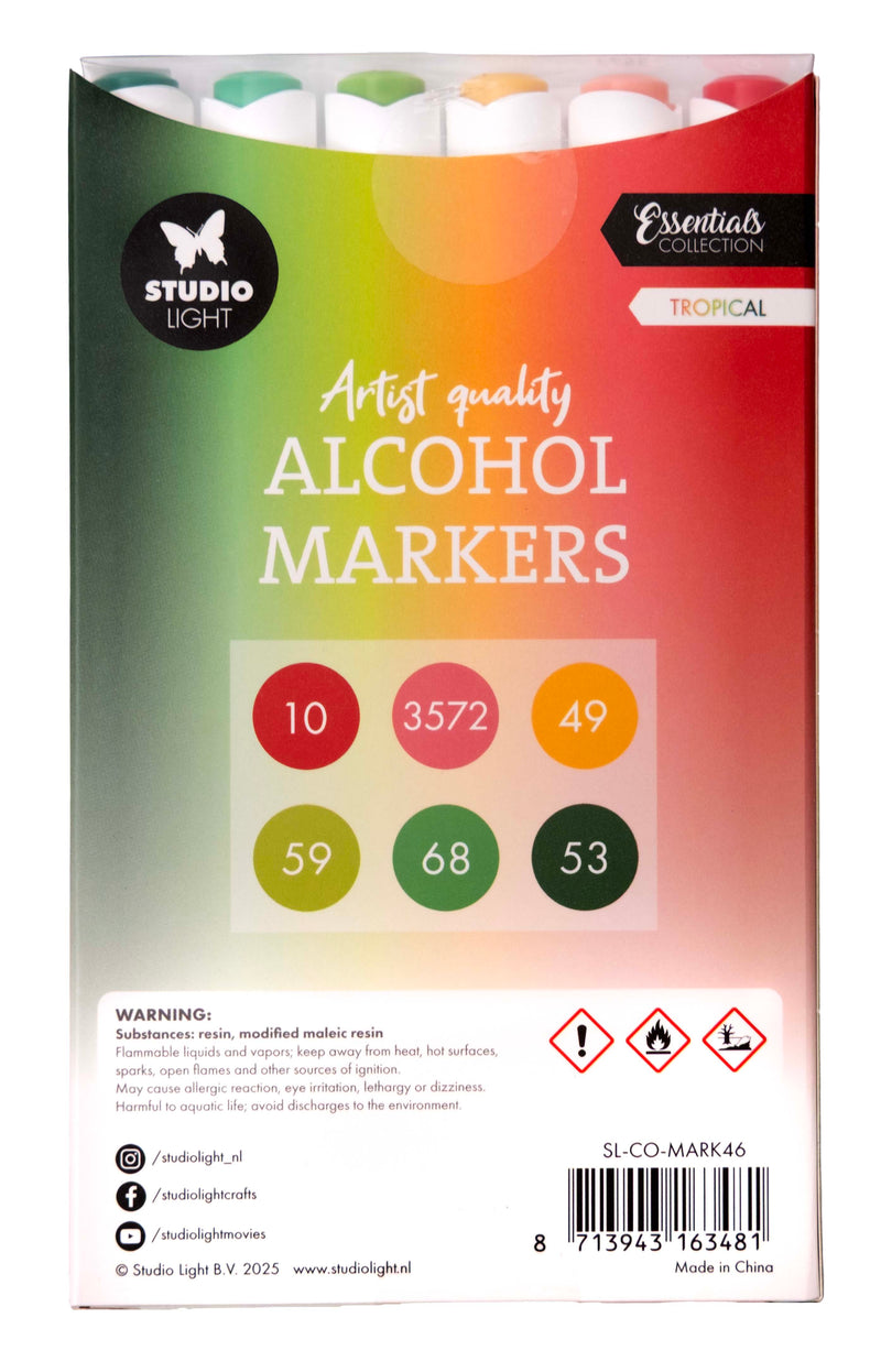 Studio Light Alcohol Ink Markers-27