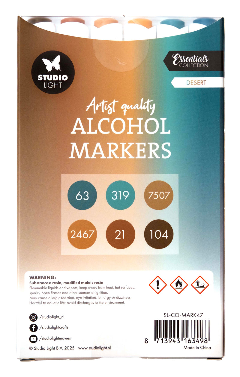 Studio Light Alcohol Ink Markers-29