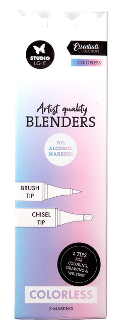 SL Alcohol Markers Colorless Blenders Essentials 45x151x13mm 3 Pieces-1