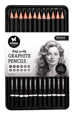 SL Crayons Graphite Essentiels 12 Pièces-1
