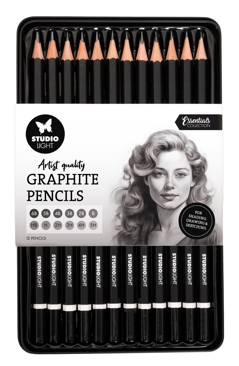 SL Crayons Graphite Essentiels 12 Pièces-1