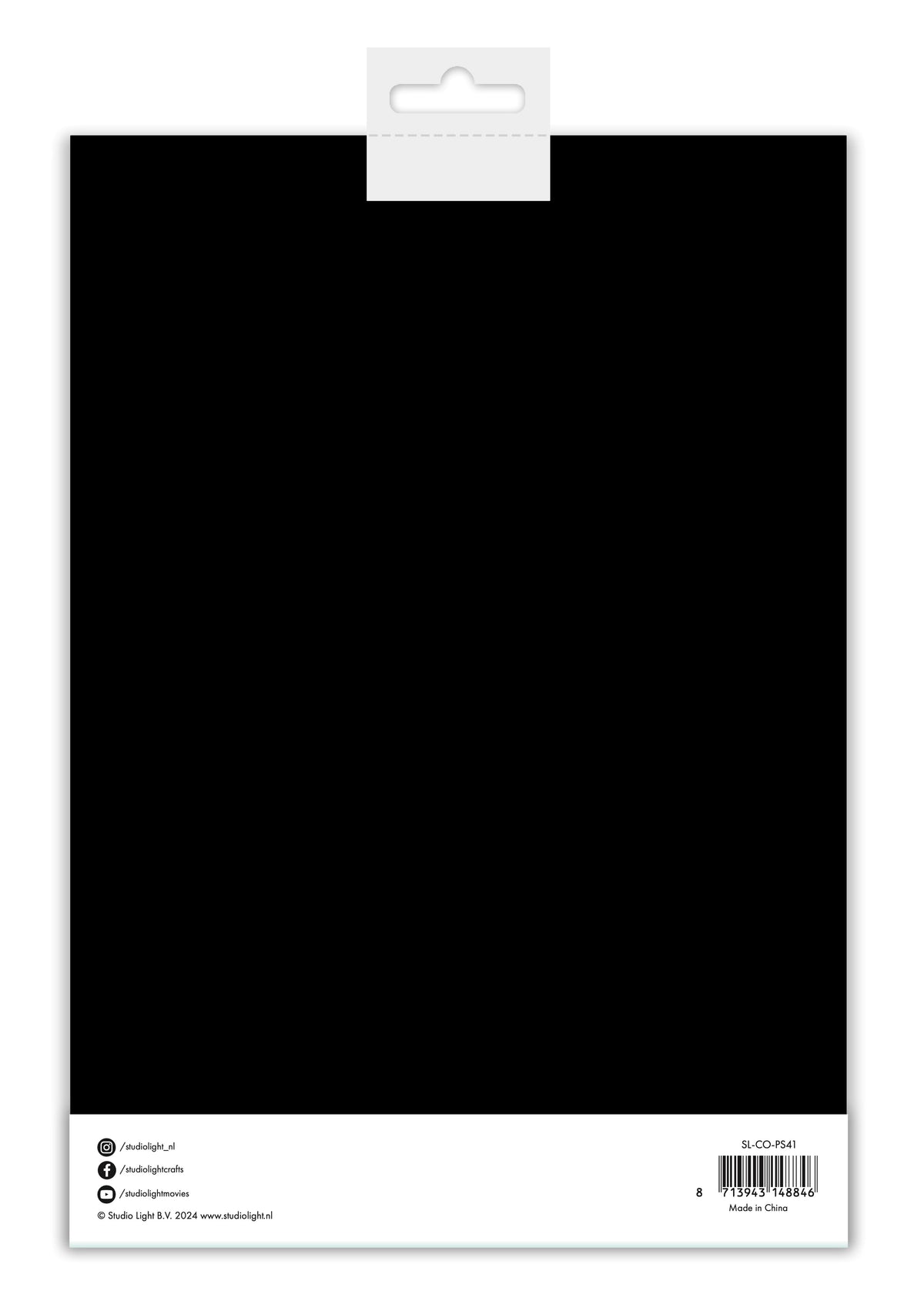 Juego de papel SL Consumibles Cartulina negra 250 g/m² 10 hojas-2