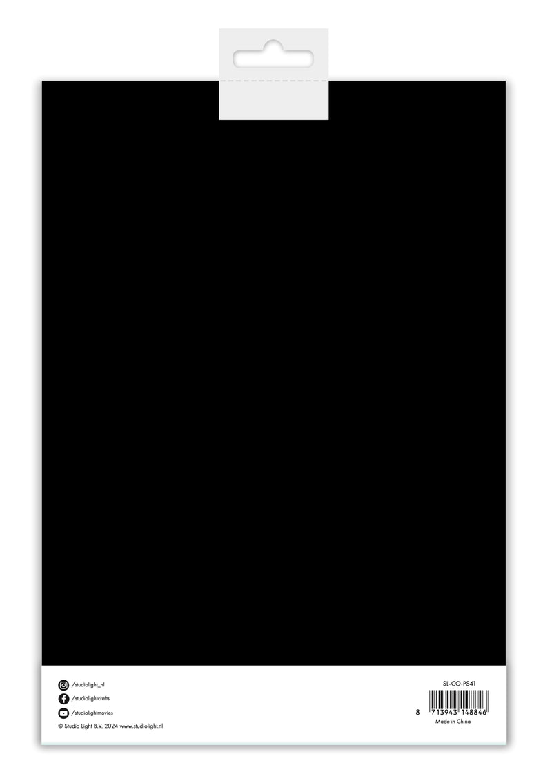 Juego de papel SL Consumibles Cartulina negra 250 g/m² 10 hojas-2
