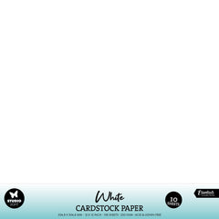 SL Paper Set White Cardstock 250 gsm Essentials 10 Pieces-1