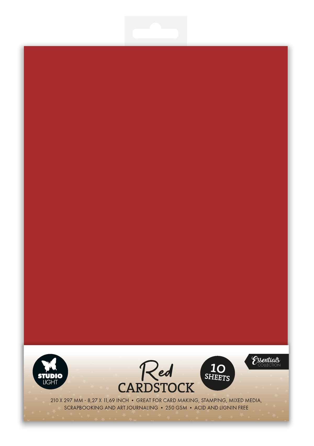 SL Paper Set Christmas Red Consumables 10 Sheets-1