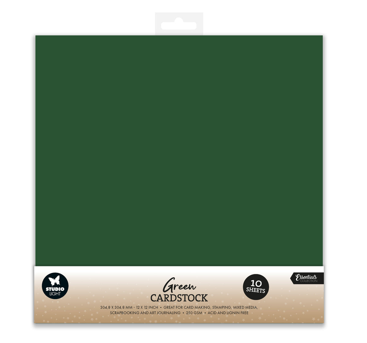 SL Paper Set Christmas Green Consumables 10 Sheets-1