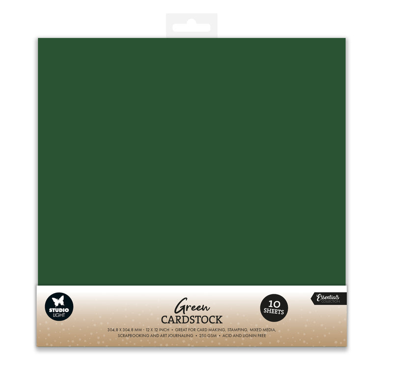SL Paper Set Christmas Green Consumables 10 Sheets-1