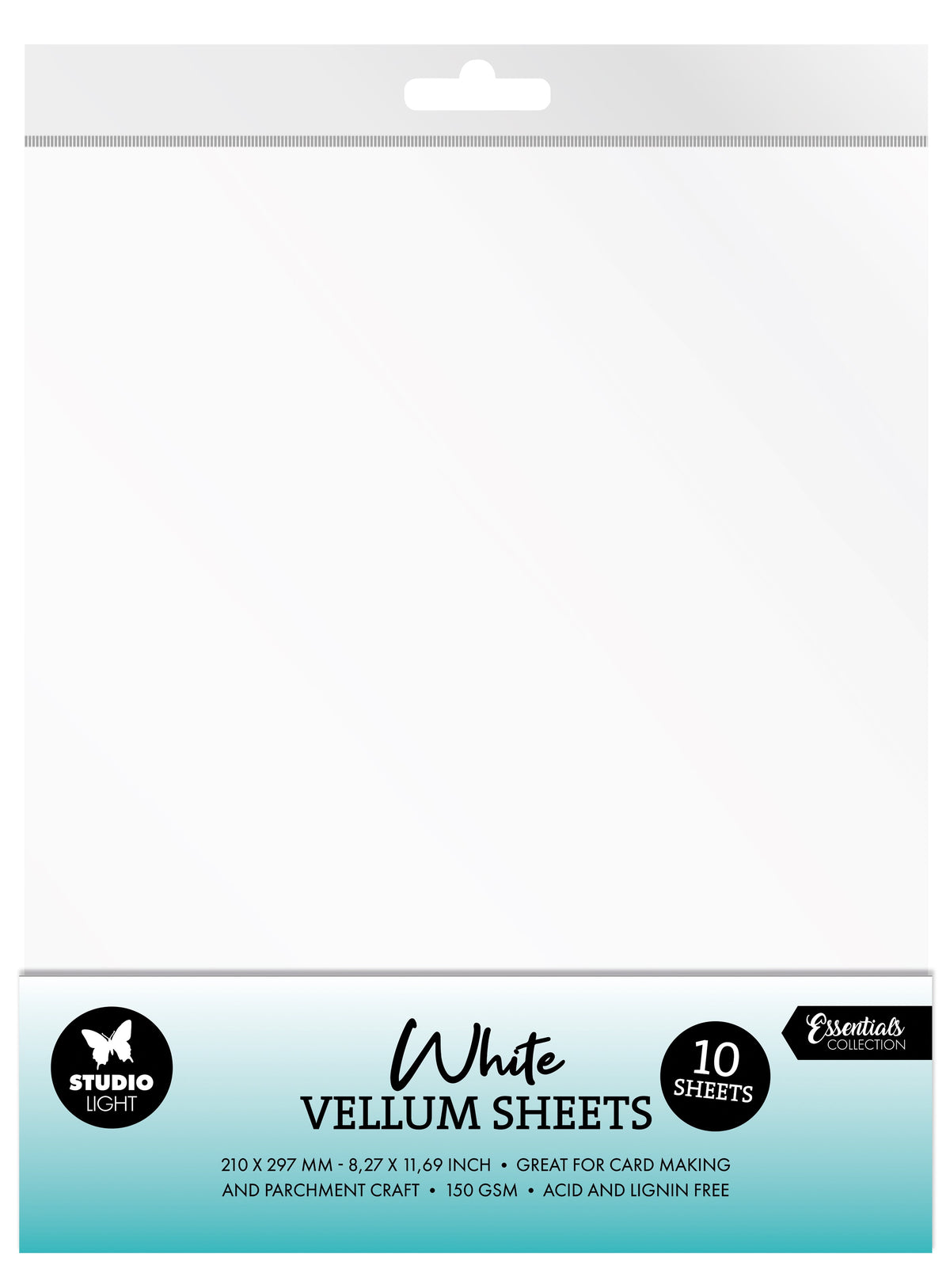SL Vellum Sheets 150 GSM White Essentials 10 SH-1