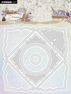 SL Cutting Die Lace Envelope Diary of Dreams 12 PC-1