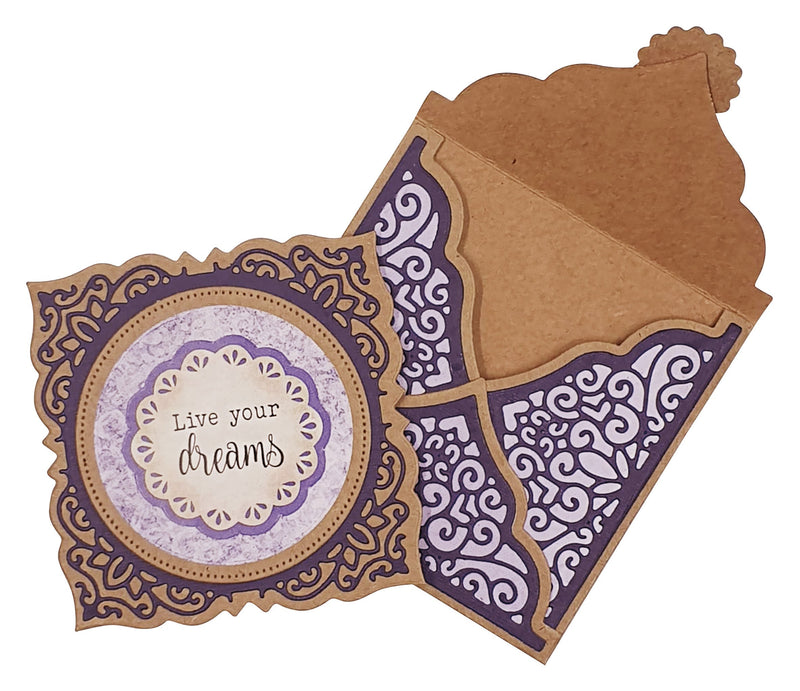 SL Cutting Die Lace Envelope Diary of Dreams 12 PC-3