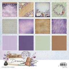 SL Design Paper Pad Background Diary of Dreams 36 SH-2