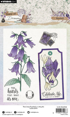 SL Clear Stamps Blue Bell Diary of Dreams 6 PC-2
