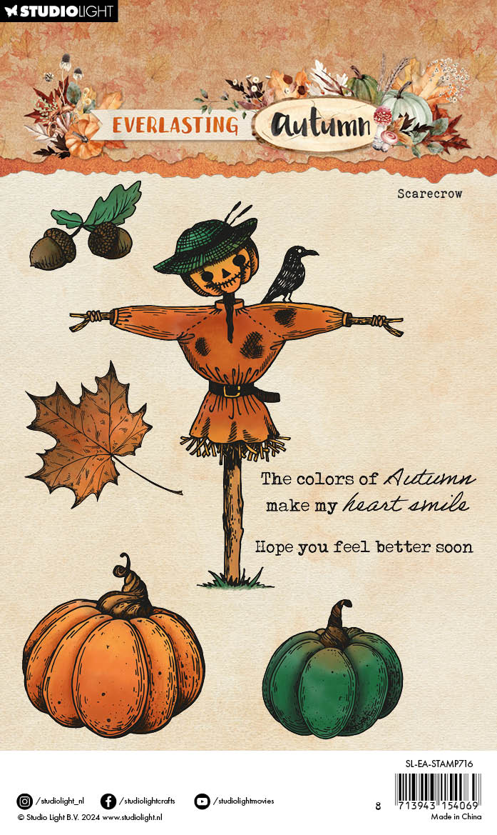 SL Clear Stamp Scarecrow Everlasting Autumn-3