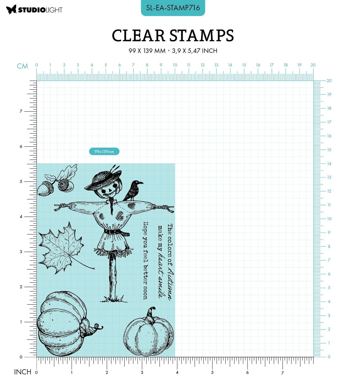 SL Clear Stamp Scarecrow Everlasting Autumn-2