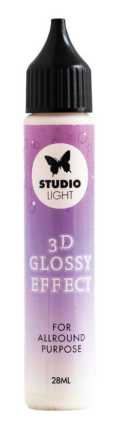 SL 3D Glossy Effect Precision Tip Essentials 122x22x22mm 28 ml nr.01-1