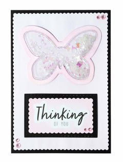 SL Shaker Blister Butterfly Shape Essentials 75x50x6mm 10 PC nr.09-2