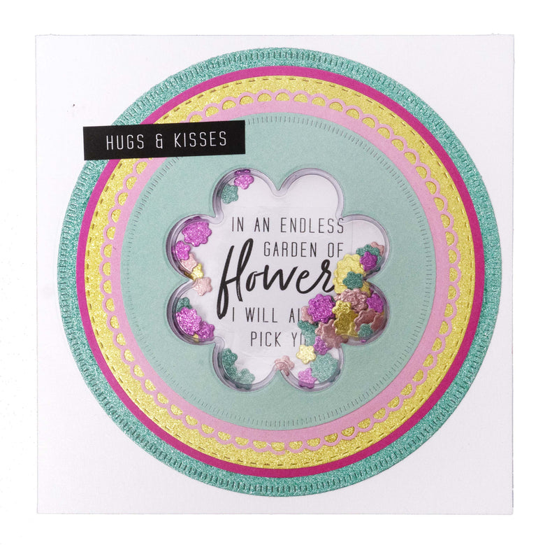 SL Shaker Blister Flower Shape Essentials 62x62x6mm 10 PC nr.10-2