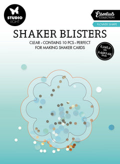 SL Shaker Blister Flower Shape Essentials 62x62x6mm 10 PC nr.10-1