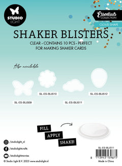 SL Shaker Blister Cloud Shape Essentials 75x42x6mm 10 PC nr.11-3