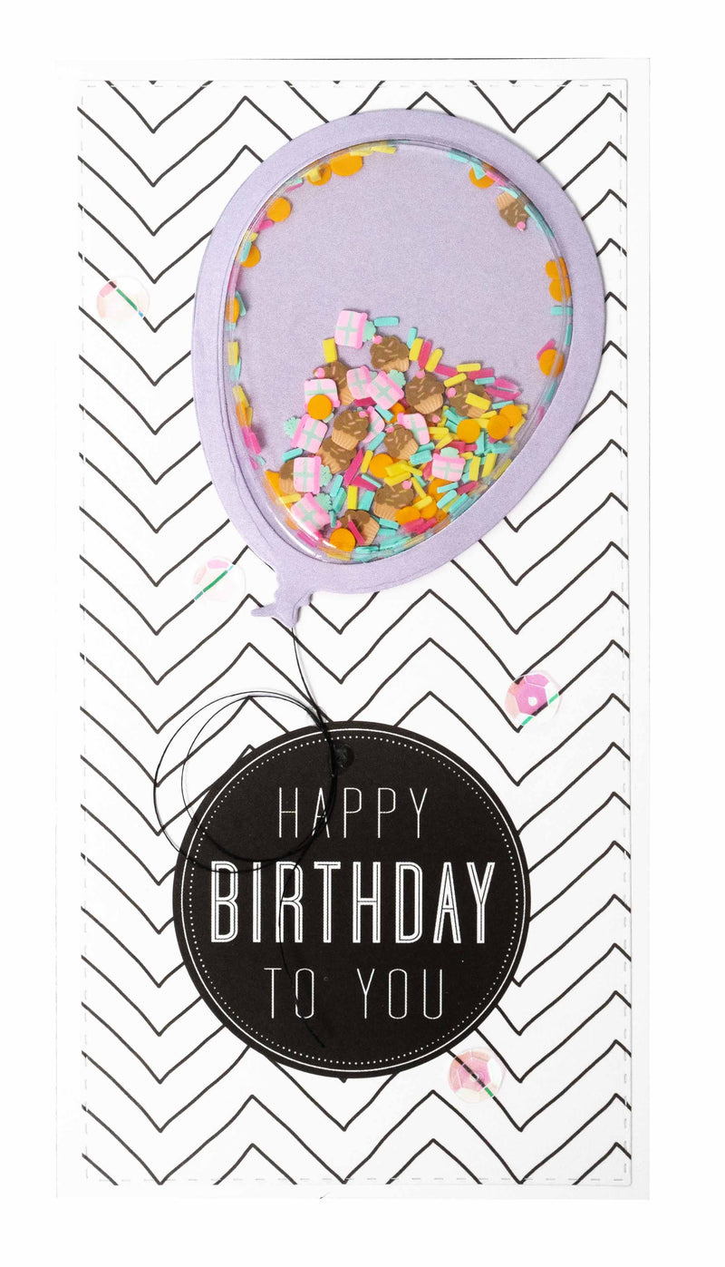 SL Shaker Blister Balloon Shape Essentials 55x68x6mm 10 PC nr.12-2