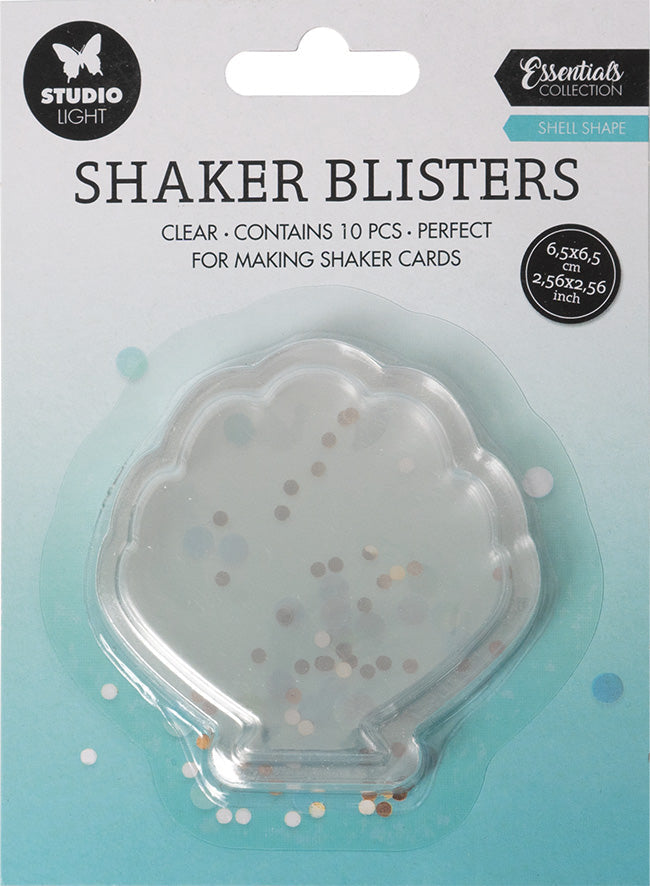 SL Shaker Blisters Shell Shape Essentials 75x75x11mm 10 PC nr.13-1
