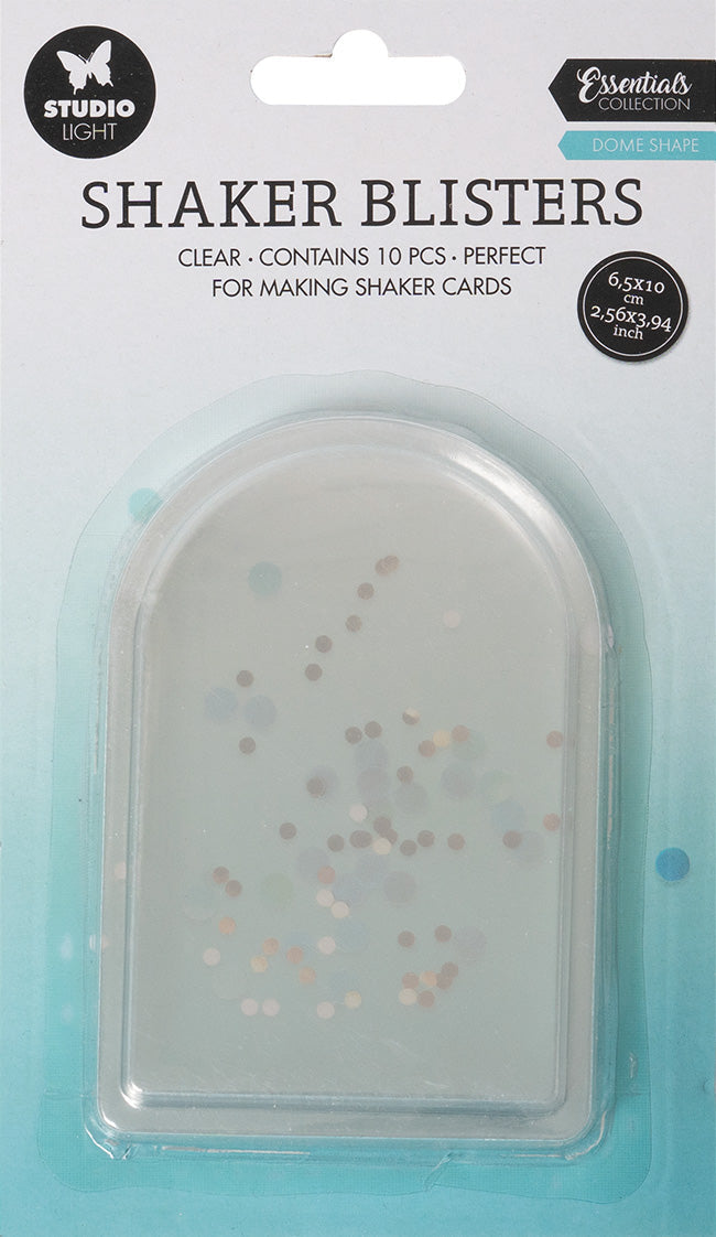 SL Shaker Blisters Dome Shape Essentials 75x110x11mm 10 PC nr.14-1