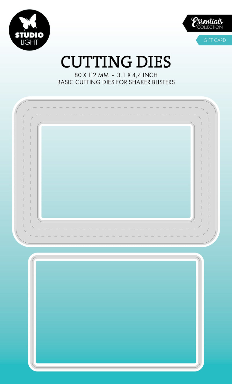 SL Cutting Die Gift Card Blister Die Essentials 2 Pieces-1