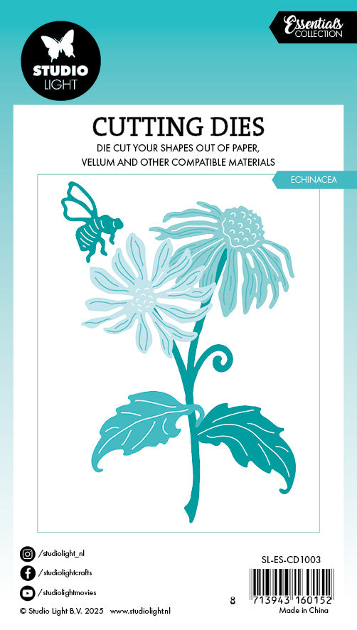SL Cutting Die Echinacea Essentials 7 Pieces-2