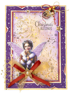 SL Die-Cut Paper Pad Fairy Christmas Essentials 20 Sheets-6