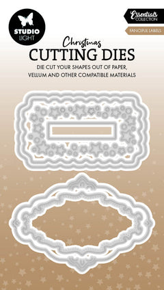 SL Cutting Die Fanciful Labels Essentials 6 Pieces-1